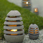 Ray Modern Stone Outdoor Light Metal&Resin - Lamp Outdoor