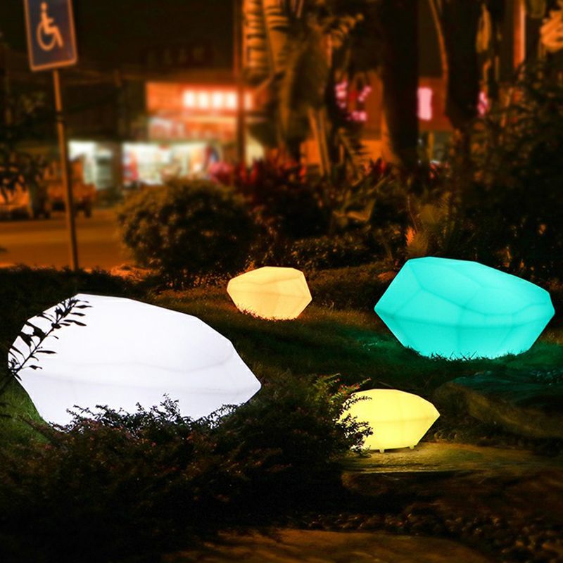 Ray Modern Rock Rechargeable Outdoor Ground Light - Lamp Outdoor