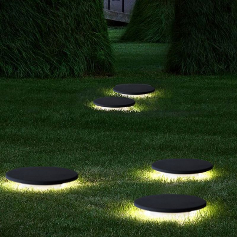 Ray Modern Round Solar Outdoor Light - Lamp Outdoor