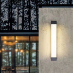 Ray Minimalist Linear Metal Outdoor Wall Lamp - Lamp Outdoor