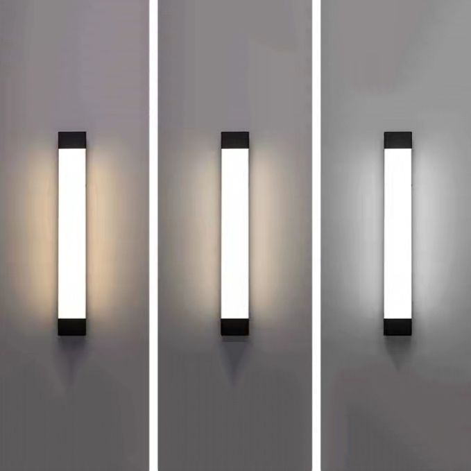 Ray Minimalist Linear Metal Outdoor Wall Lamp - Lamp Outdoor