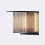 Ray Modern Rectangular Metal Outdoor Wall Lamp - Lamp Outdoor