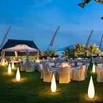 Ray Modern Waterdrop Shaped Rechargeable Outdoor Path Light - Lamp Outdoor