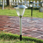 Ray Modern Metal Cap-Shaped Solar Outdoor Bollard Light - Lamp Outdoor