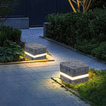 Ray Modern Stone Outdoor Light Metal&Resin - Lamp Outdoor