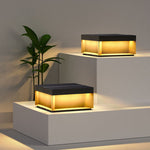 Ray Outdoor Post Lamps Modern Square Solar - Lamp Outdoor