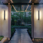 Arisha Modern Design Rectangular LED Outdoor Wall Lamp Garden Courtyard Corridor - Letslighting