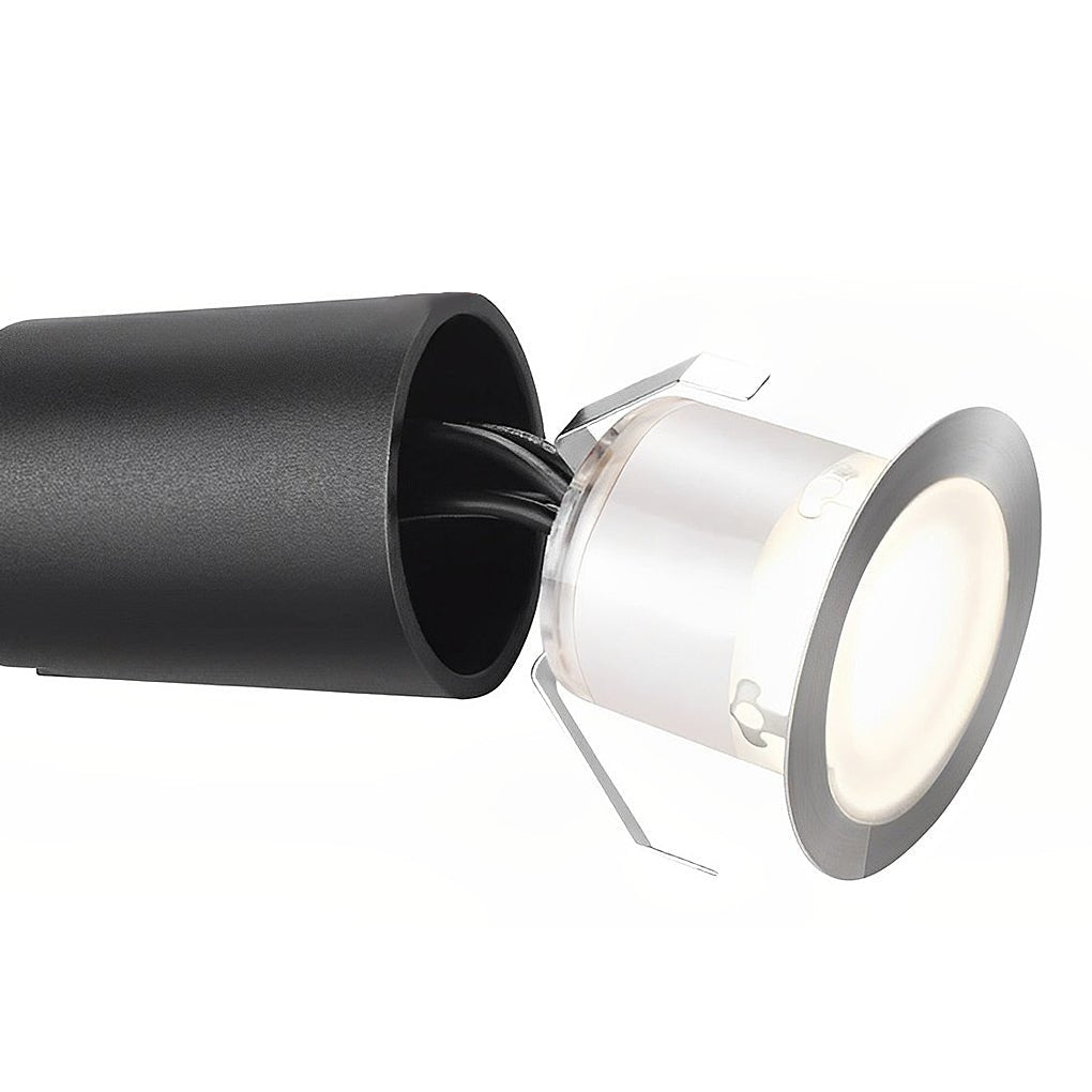 LED Outdoor Stairway Light Kit 16 Pc Weatherproof Recessed Deck and Step Lights - Lamp Outdoor