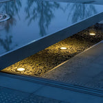 LED Outdoor Stairway Light Kit 16 Pc Weatherproof Recessed Deck and Step Lights