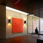 Ray Minimalist Metal Square Outdoor Wall Lamp - Lamp Outdoor