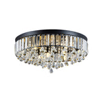 19'' Round Crystal Pendants LED Ceiling Lights Fixture Ceiling Lamp - Lamp Outdoor
