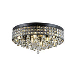 19'' Round Crystal Pendants LED Ceiling Lights Fixture Ceiling Lamp - Lamp Outdoor