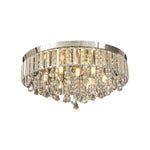 19'' Round Crystal Pendants LED Ceiling Lights Fixture Ceiling Lamp - Lamp Outdoor