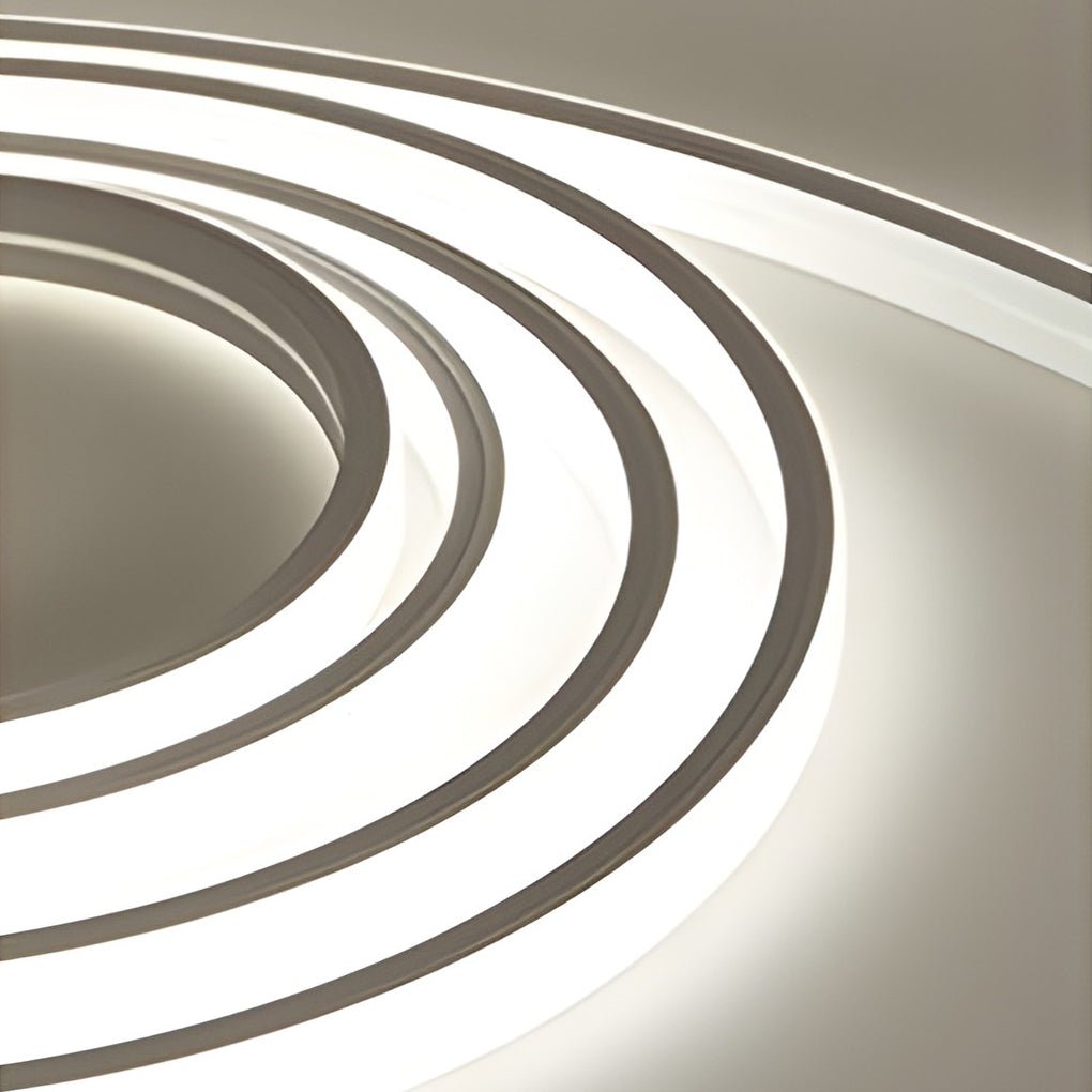 197'' Waterproof Recessed Silicone 24V Modern Flexible LED Strip Lights Linear Light - Dazuma