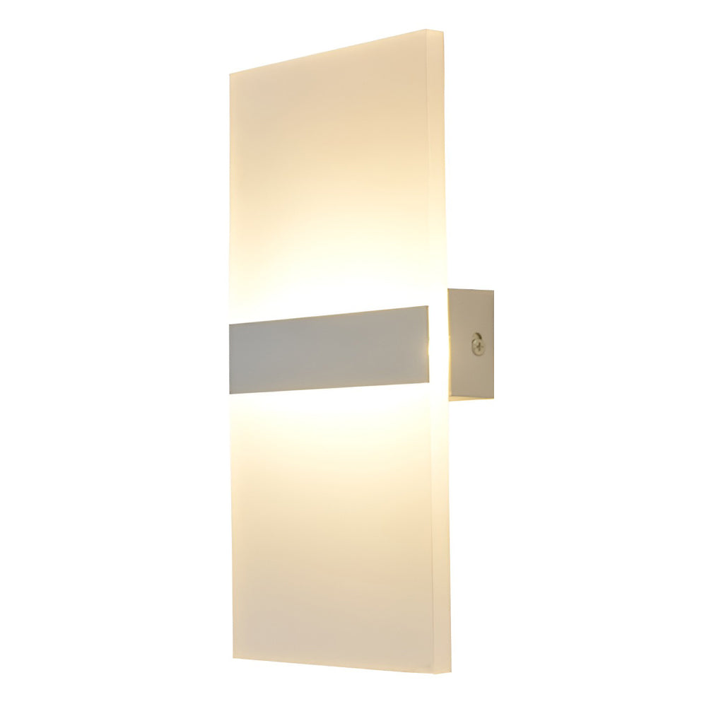 Rectangular Acrylic 6W LED Modern Wall Lamp Wall Sconce Lighting - Lamp Outdoor