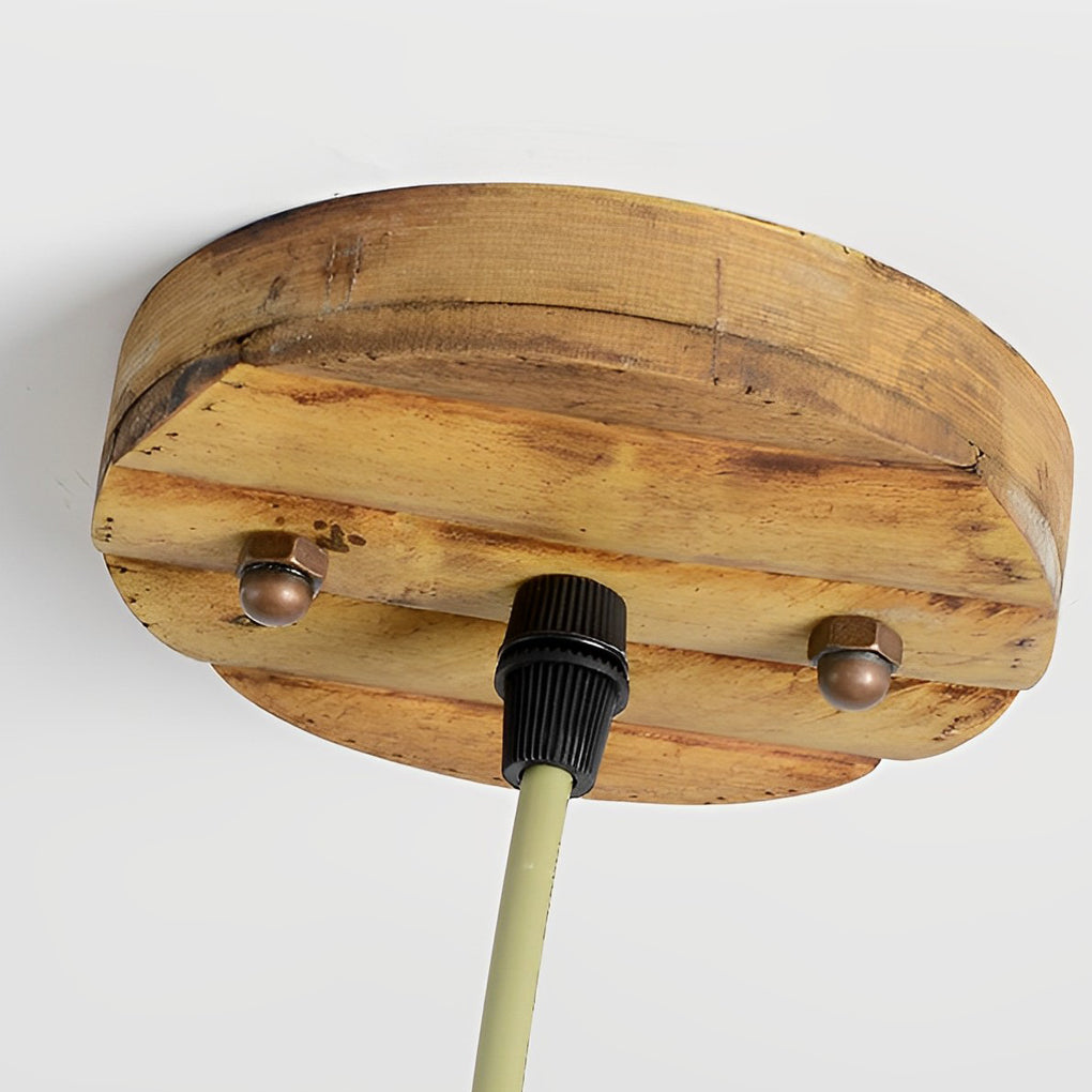 Caribbean Infused Bamboo Woven Pendant Light Burlywood Kitchen Lighting - Lamp Outdoor