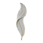 Creative Feather Wall Light LED White Luxury Modern Wall Sconce Lamp Lighting - Lamp Outdoor