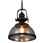 Antique Glass Iron Retro Industrial Pendant Ceiling Lights Dining Room Hanging Island Lamp - Lamp Outdoor