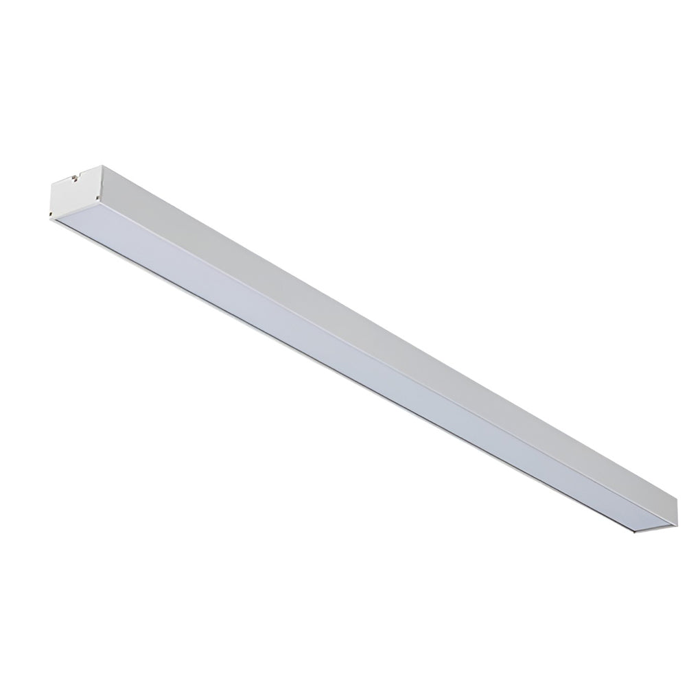 6 Pcs 47 Inches Rectangle Aluminum Long Linear LED Modern Office Pendant Lights - Lamp Outdoor