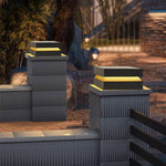 Ray Modern Concave Metal Outdoor Lamps Solar - Letslighting