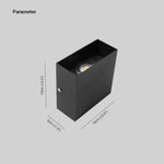 Ray Modern Adjustable Square Outdoor Wall Lamp LED - Letslighting