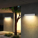 Ray Industrial Linear Metal Outdoor Wall Lamp - Lamp Outdoor
