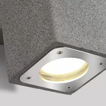 Ray Minimalist Square LED Outdoor Wall Lamp Cement Garden Corridor Balcony - Letslighting