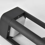 Ray Metal Rectangular Hollow Outdoor Path Light - Lamp Outdoor