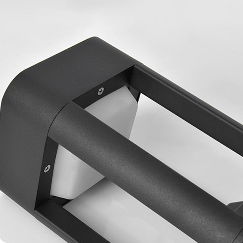 Ray Metal Rectangular Hollow Outdoor Path Light - Lamp Outdoor