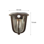2-Pack Motion Sensor Solar Wall Light - Lamp Outdoor