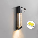 Ray Modern Design Square LED Outdoor Wall Lamp Metal Glass Garden Corridor - Letslighting
