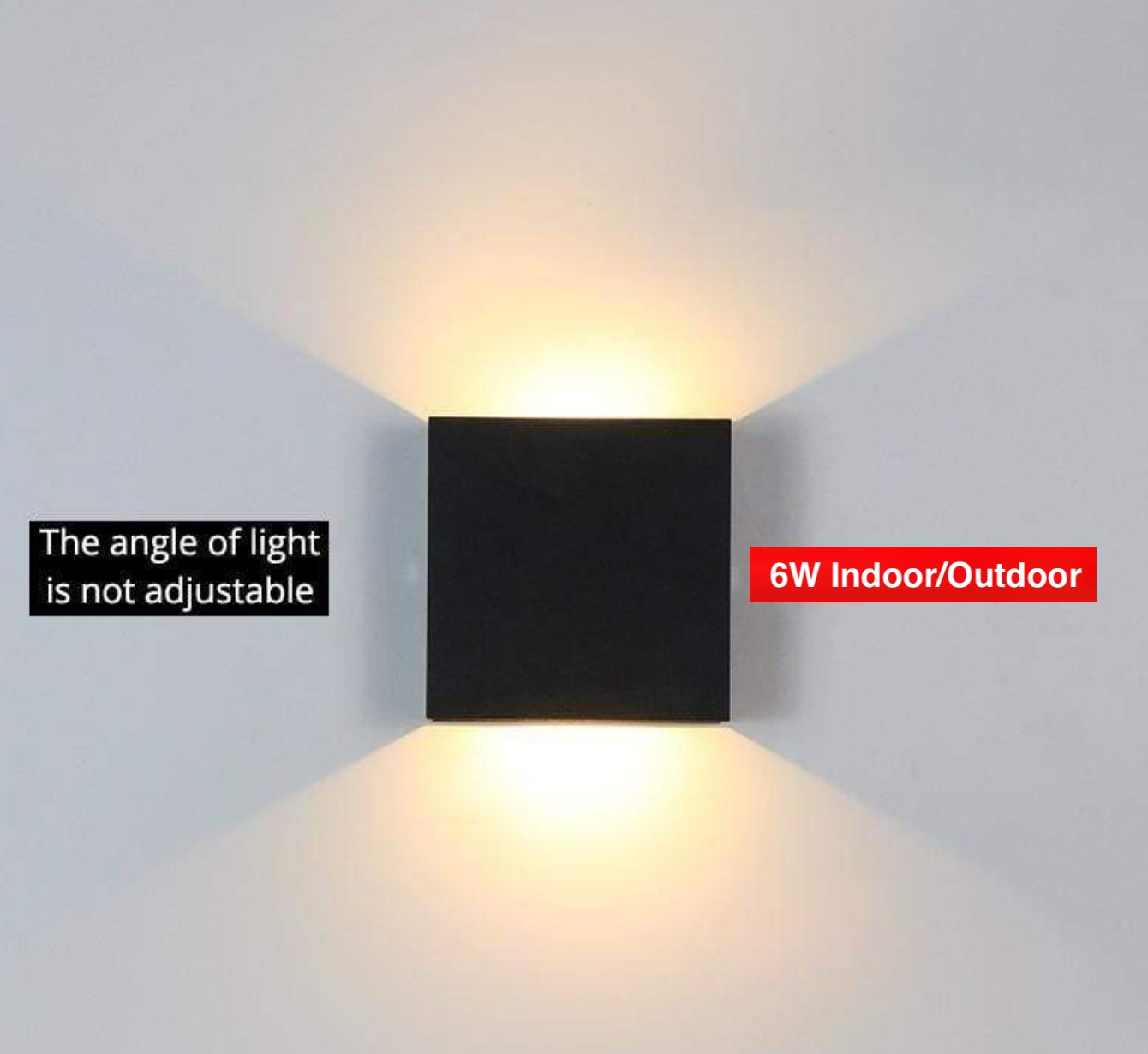 Ray Modern Adjustable Square Outdoor Wall Lamp LED - Letslighting