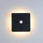 Ray Minimalist Round Square Outdoor Wall Lamp LED - Letslighting