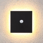 Ray Minimalist Round Square Outdoor Wall Lamp LED - Letslighting