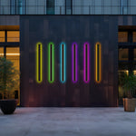 Arisha Ripple Minimalist Linear LED Outdoor Wall Lamp Metal Garden Corridor Balcony - Letslighting