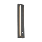 Arisha Modern Square Ring Metal Outdoor Wall Lamp, Dark/Gray Bronze - Letslighting