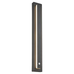 Arisha Modern Square Ring Metal Outdoor Wall Lamp, Dark/Gray Bronze - Letslighting