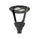 21-inch Black Post Top LED Light Fixture - No Included Lamp Post - Lamp Outdoor