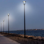 21-inch Black Post Top LED Light Fixture - No Included Lamp Post - Lamp Outdoor