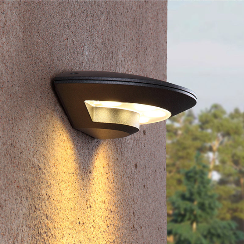 Ray Wall Lamp Flying Saucer Metal LED Outdoor - Letslighting