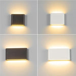 Ray Modern Rectagulart Metal Outdoor Wall Lamp - Letslighting