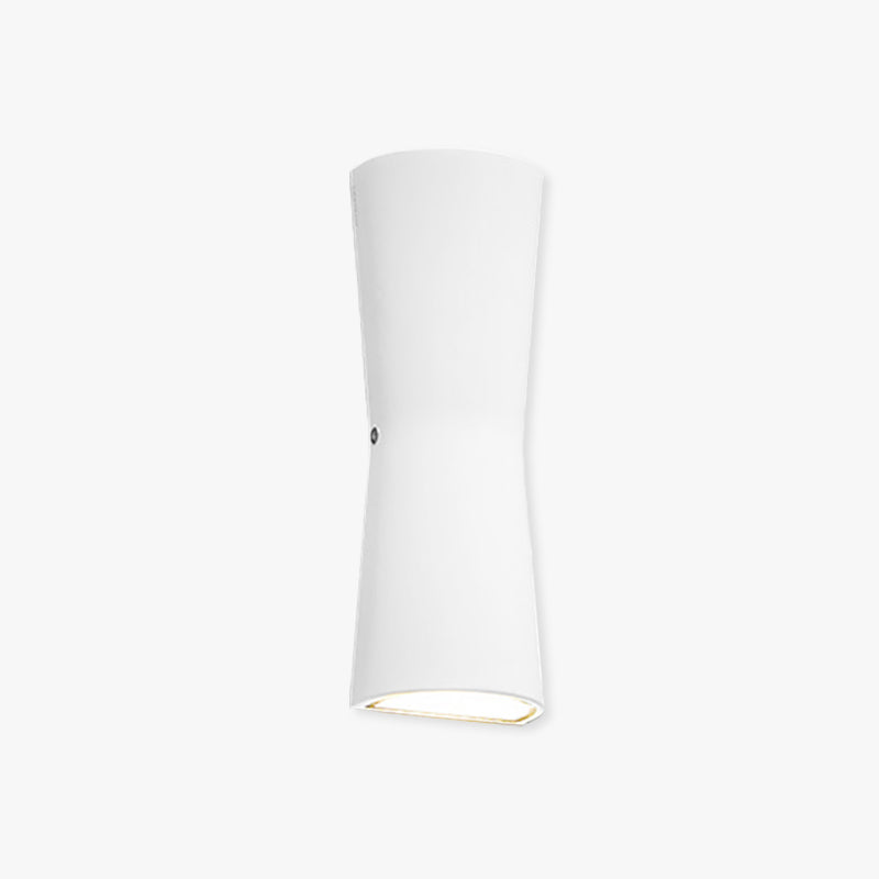 Ray Minimalist Torch LED Outdoor Wall Lamp Metal Garden Corridor Terrace - Letslighting