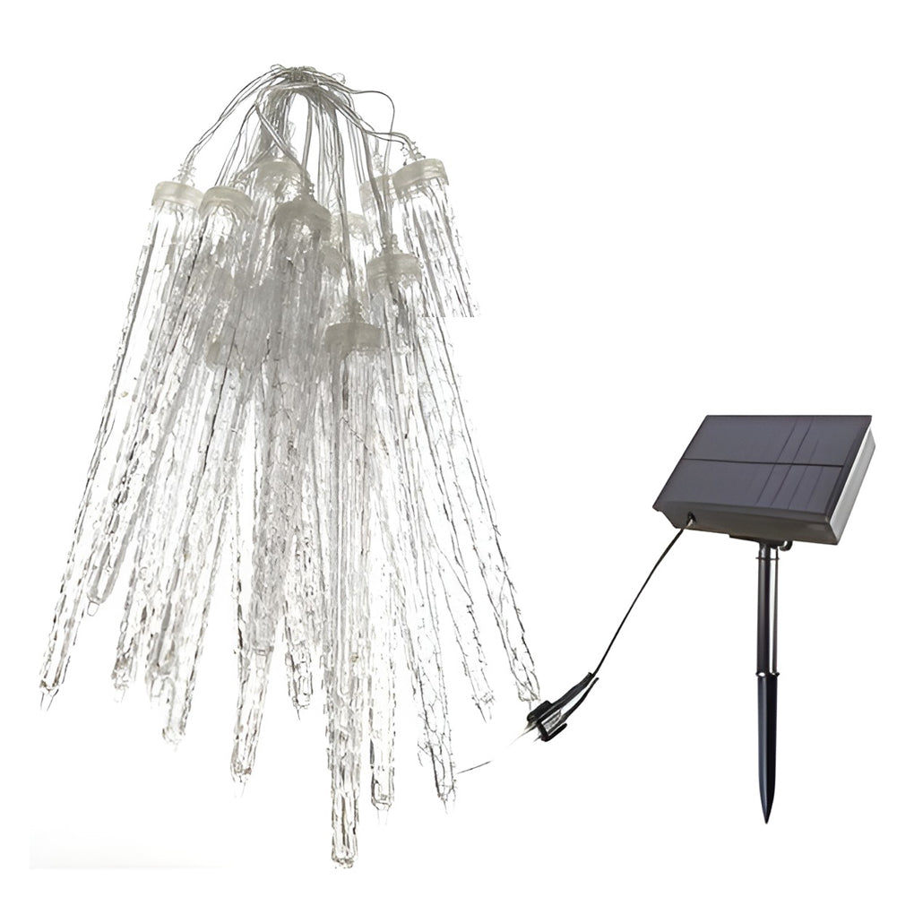 Creative Waterproof Modern Outdoor Solar LED Icicle Lights String Lights - Lamp Outdoor
