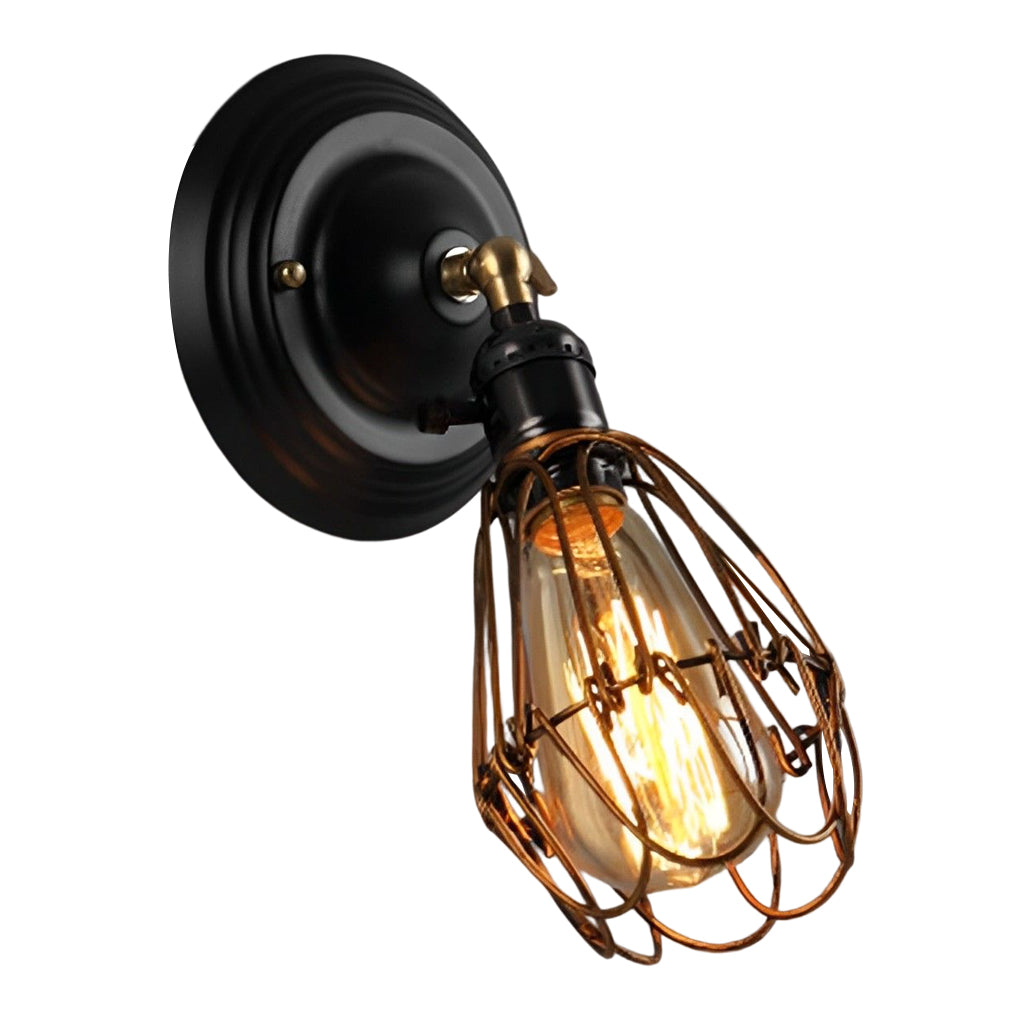 Adjustable Iron Retro Country Industrial Style Wall Lamp Wall Light Fixture - Lamp Outdoor