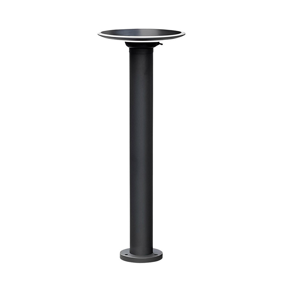 Round LED Solar Garden Light with Intelligent Light-Control & Waterproof Design