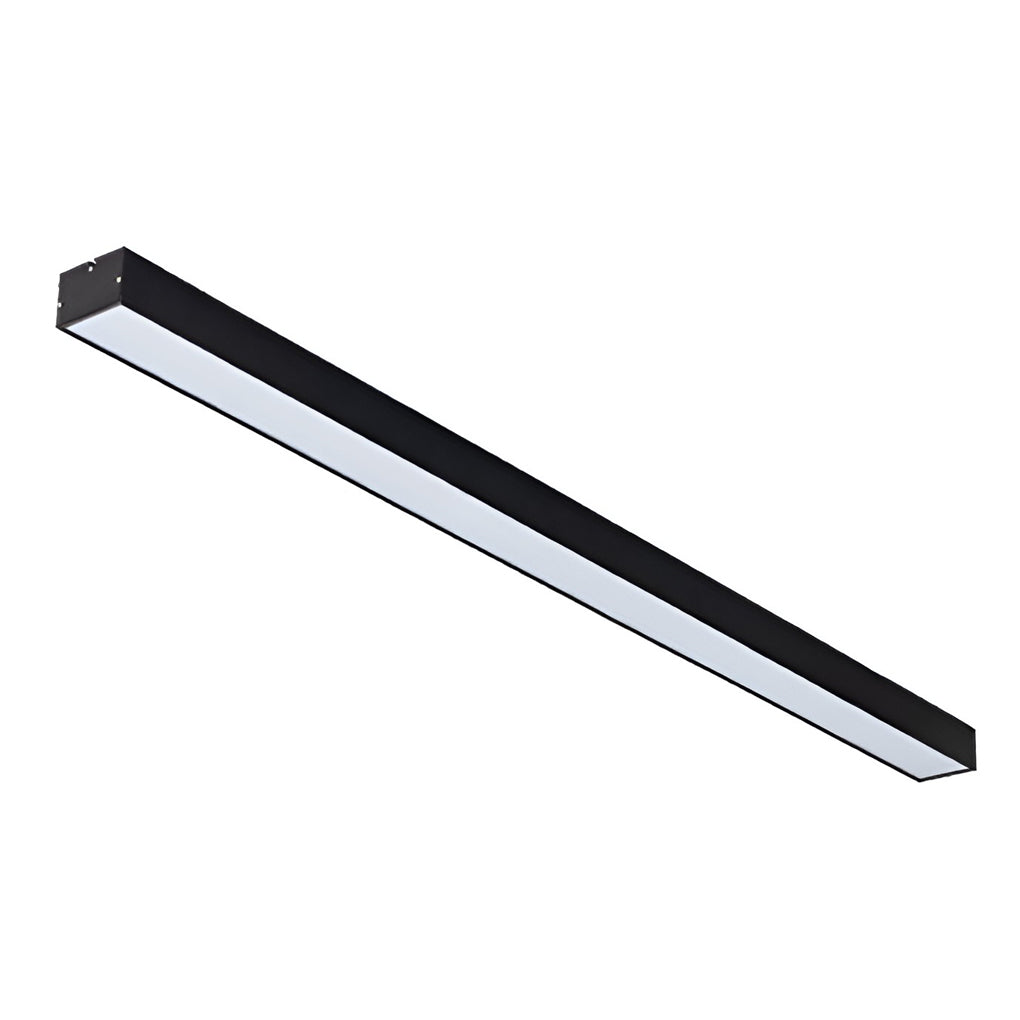 6 Pcs 47 Inches Rectangle Aluminum Long Linear LED Modern Office Pendant Lights - Lamp Outdoor