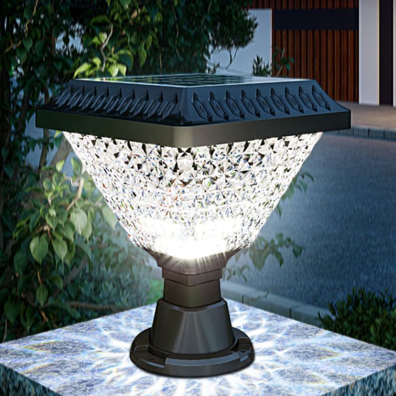 Ray Modern Geometry Acrylic Outdoor Floor Lamp - Lamp Outdoor