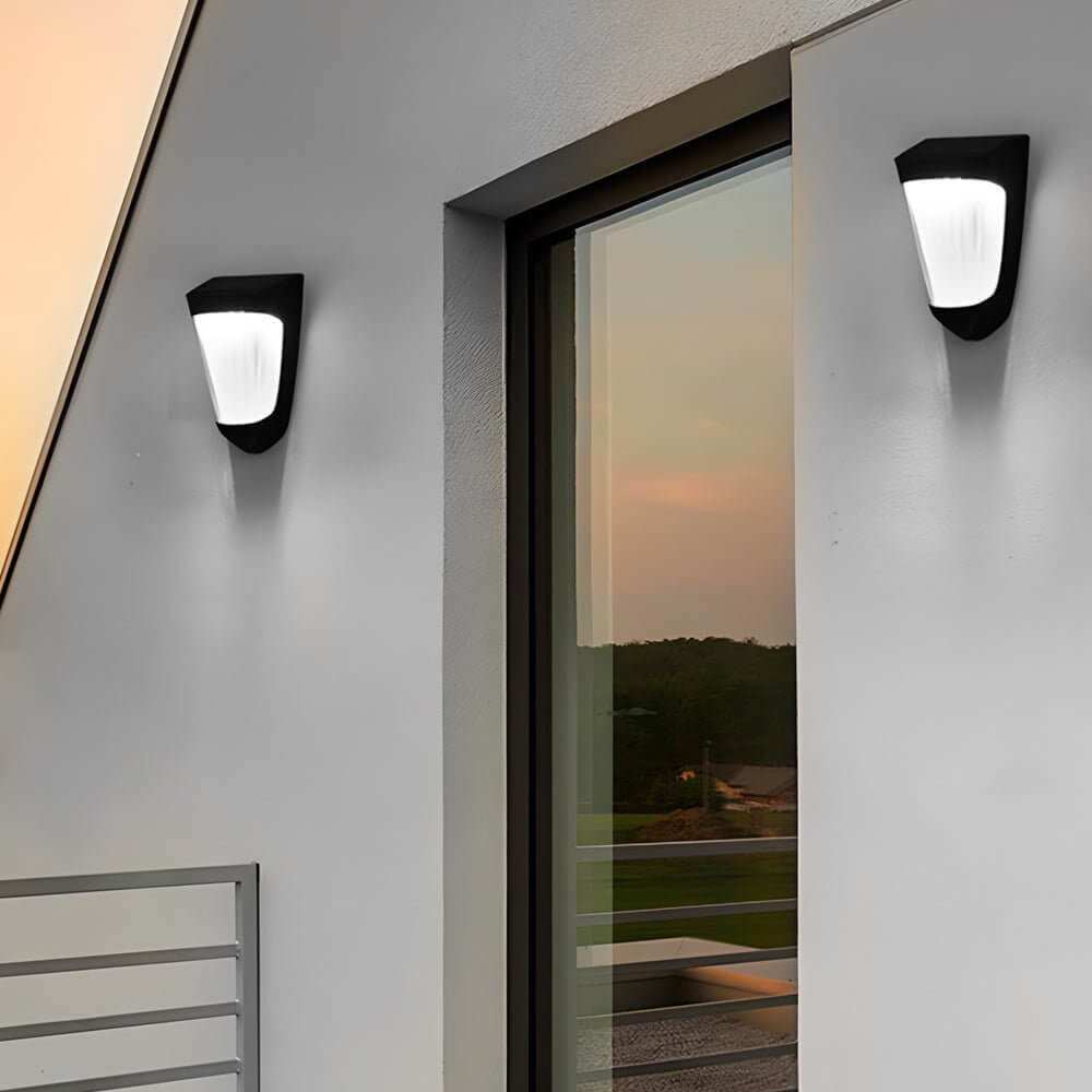 2PCS Outdoor 10 LED Solar Fence Lights Waterproof - Lamp Outdoor