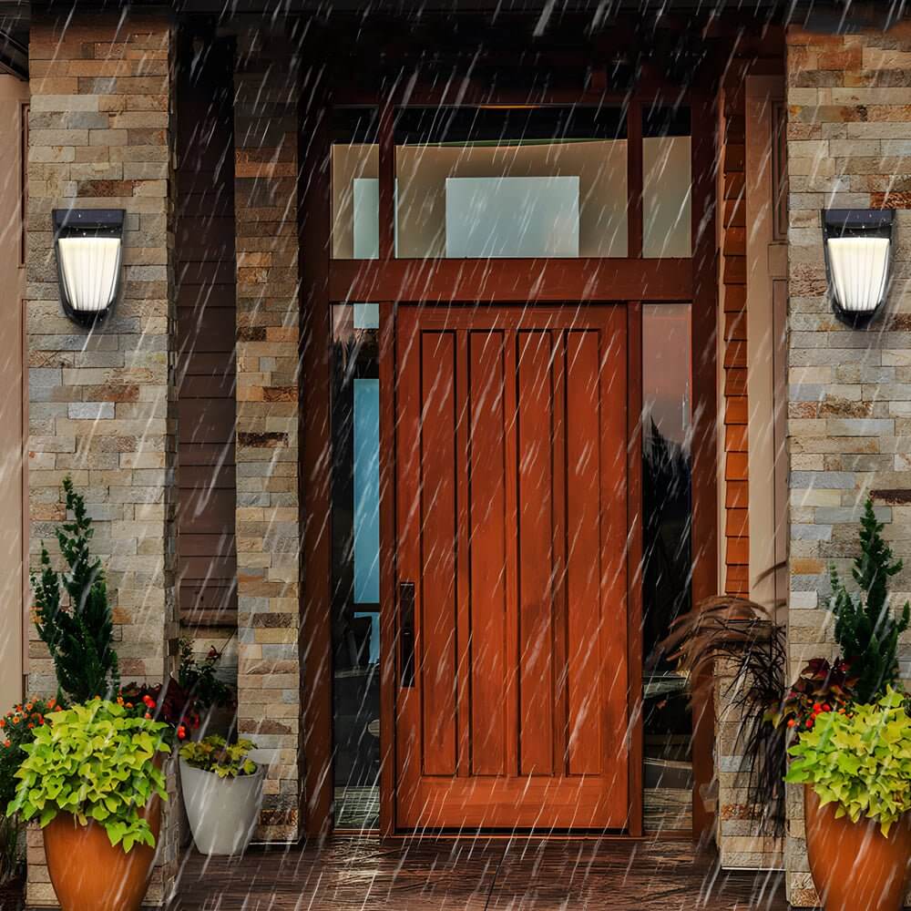 2PCS Outdoor 10 LED Solar Fence Lights Waterproof - Lamp Outdoor