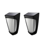 2PCS Outdoor 10 LED Solar Fence Lights Waterproof - Lamp Outdoor